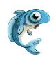 Fish symbol — highest-paying regular symbol in Le Fisherman cluster slot by Hacksaw Gaming