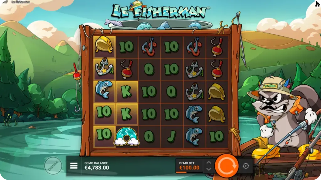 Le Fisherman Rainbow Symbols highlighted
